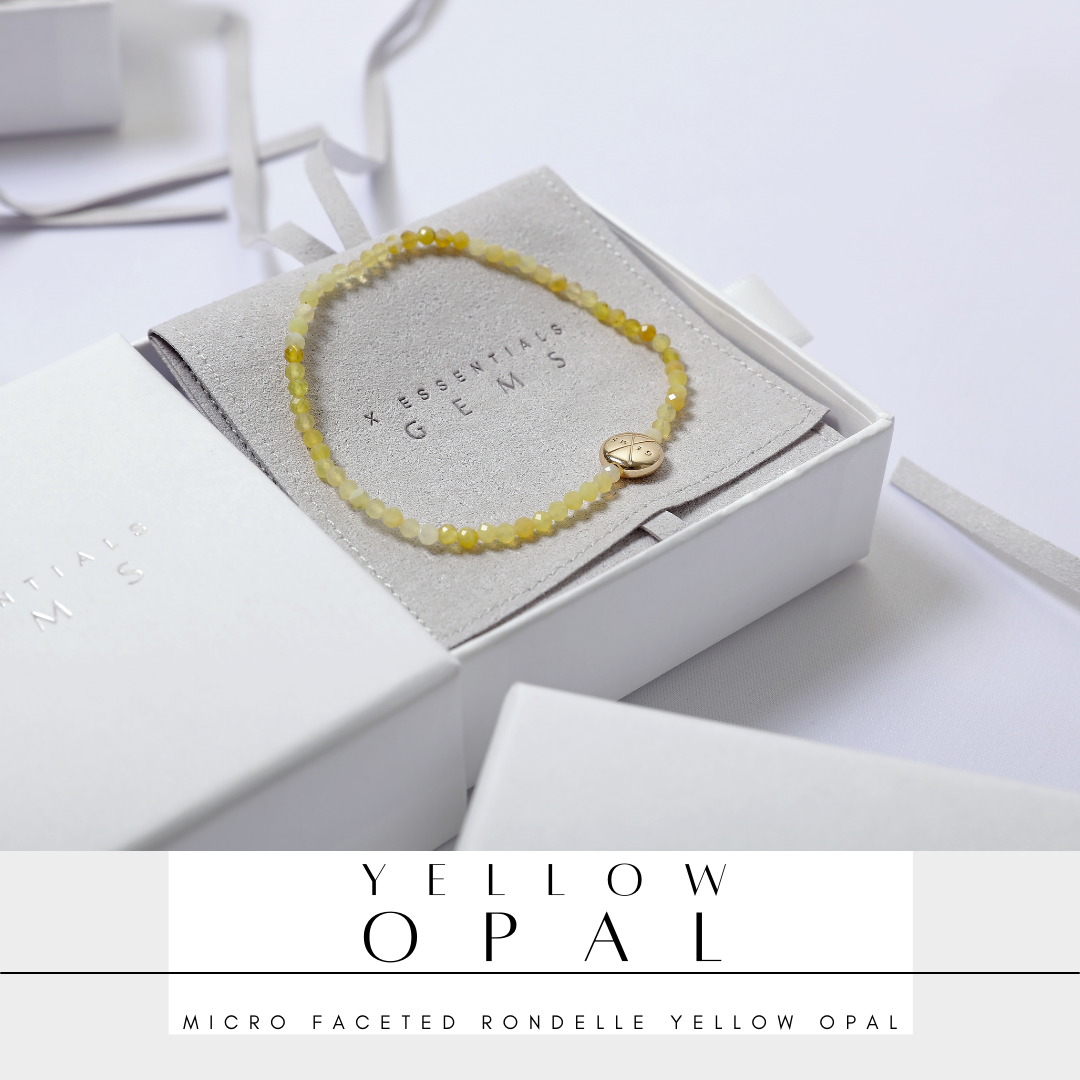 Yellow Opal Gemstone Bracelet