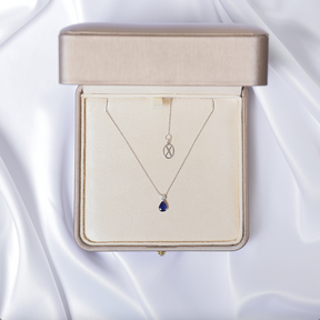 Diamond & Sapphire Necklace