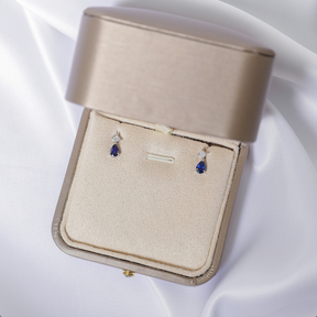 Diamond & Sapphire Earrings